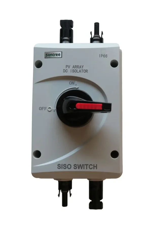 SISO-40 MC4 PV Switch / DC-Trennschalter / PV Schalter 4-polig 32A 1000V IP66