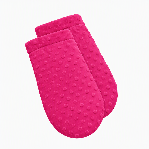 Women's Spa Mitts - Fuchsia