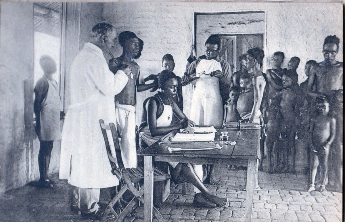 Het Rode Kruis van Belgisch Congo in Pawa | Eddy in Congo
