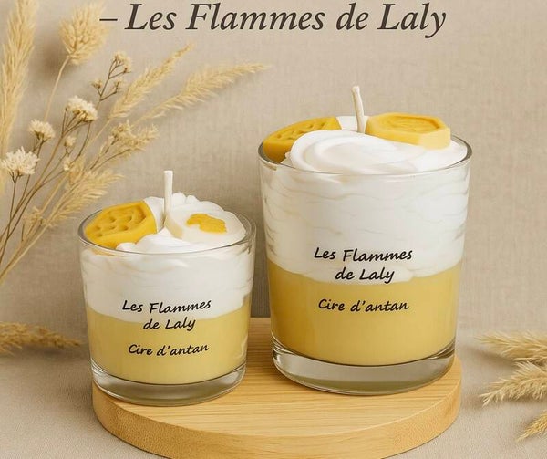 Bougie cire d’antan