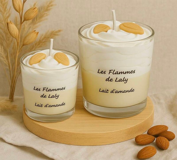 Bougie lait d’amande