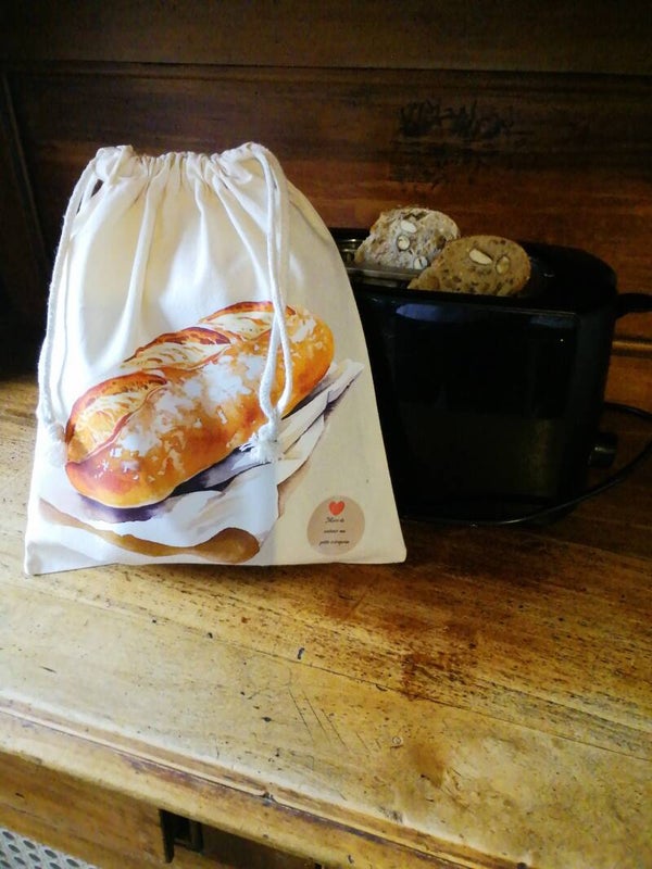 Sac à Pain avec model d'impression