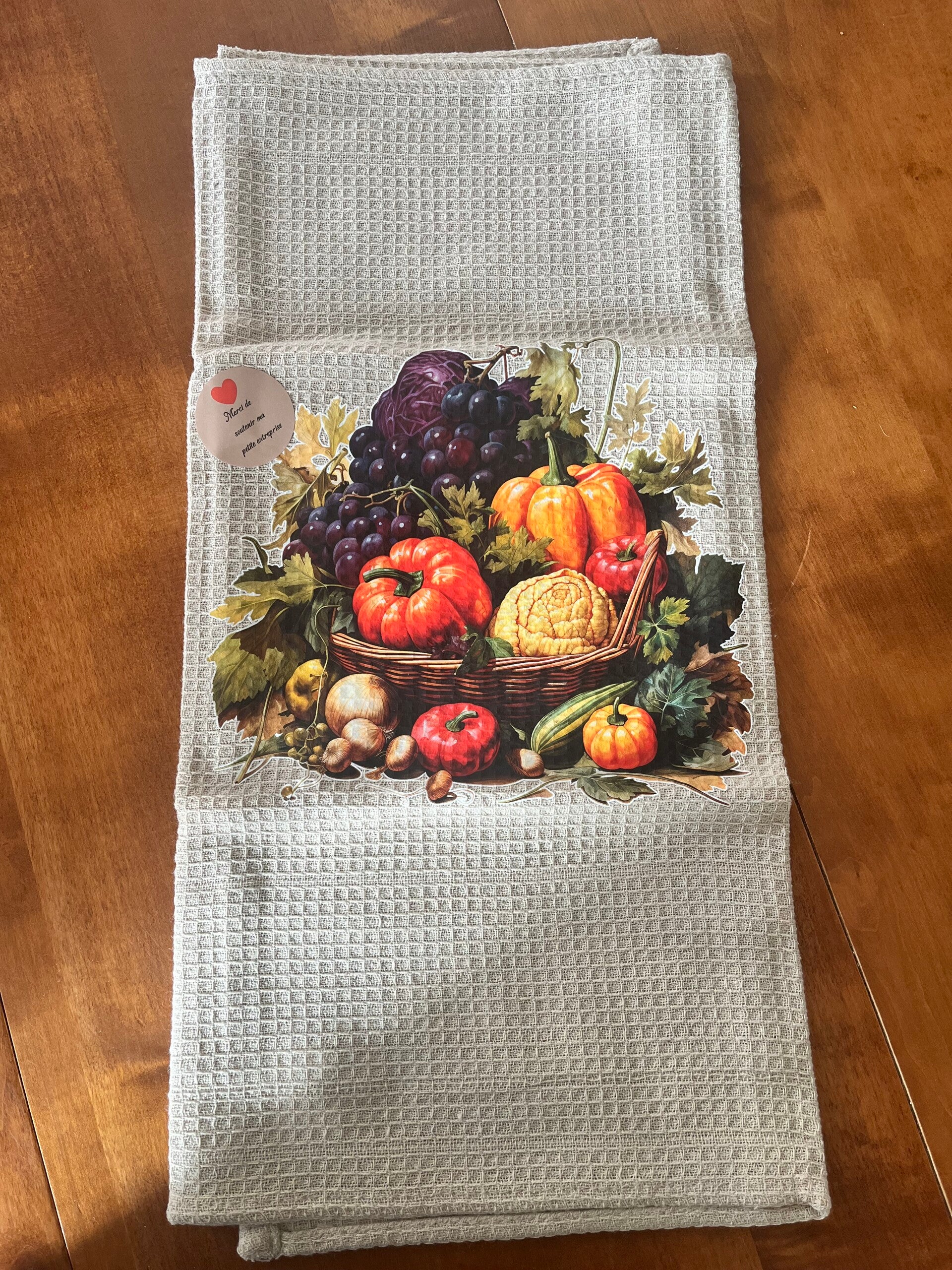 Torchon de cuisine 100 % coton