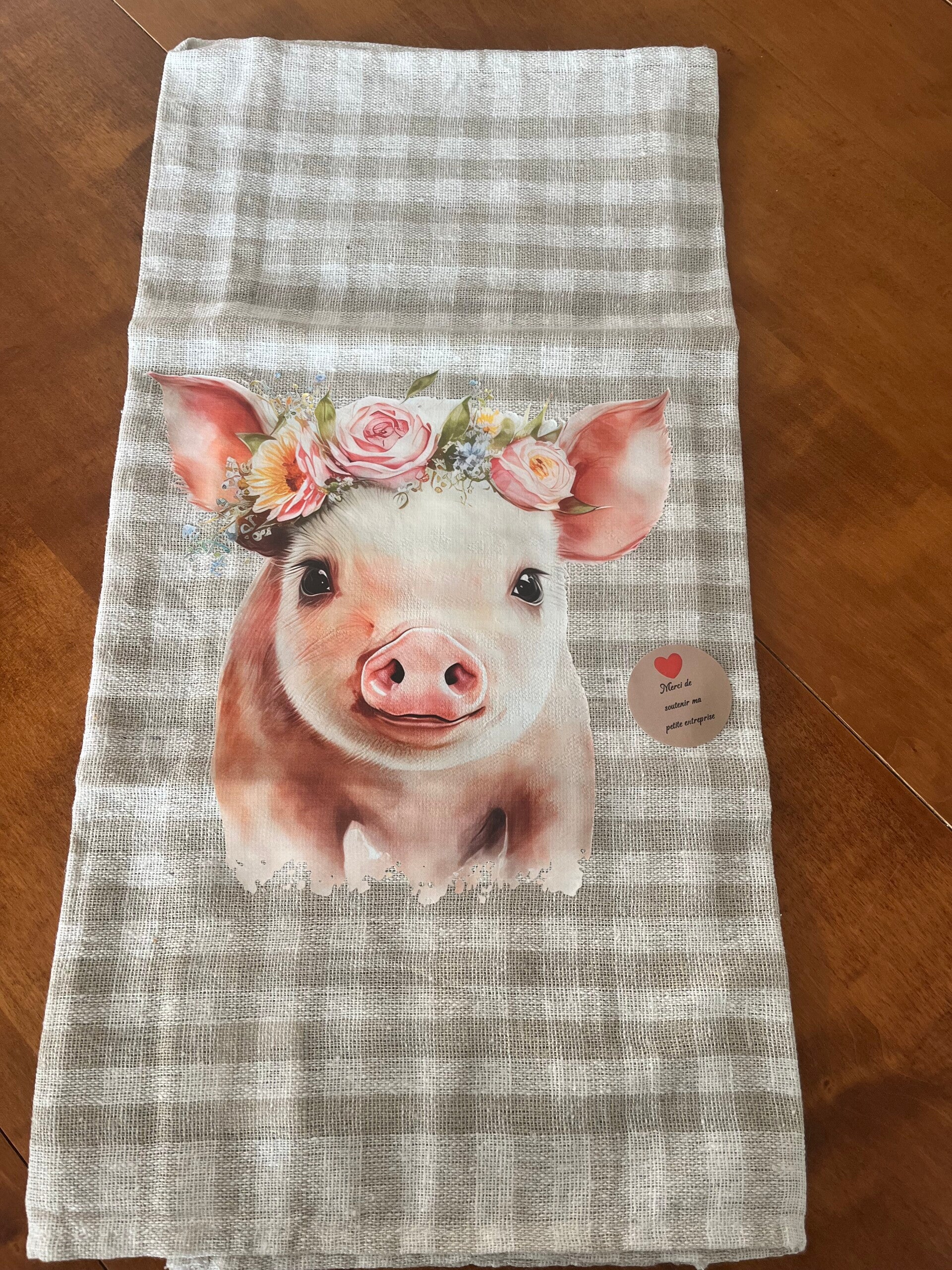 Torchon cuisine 100% coton