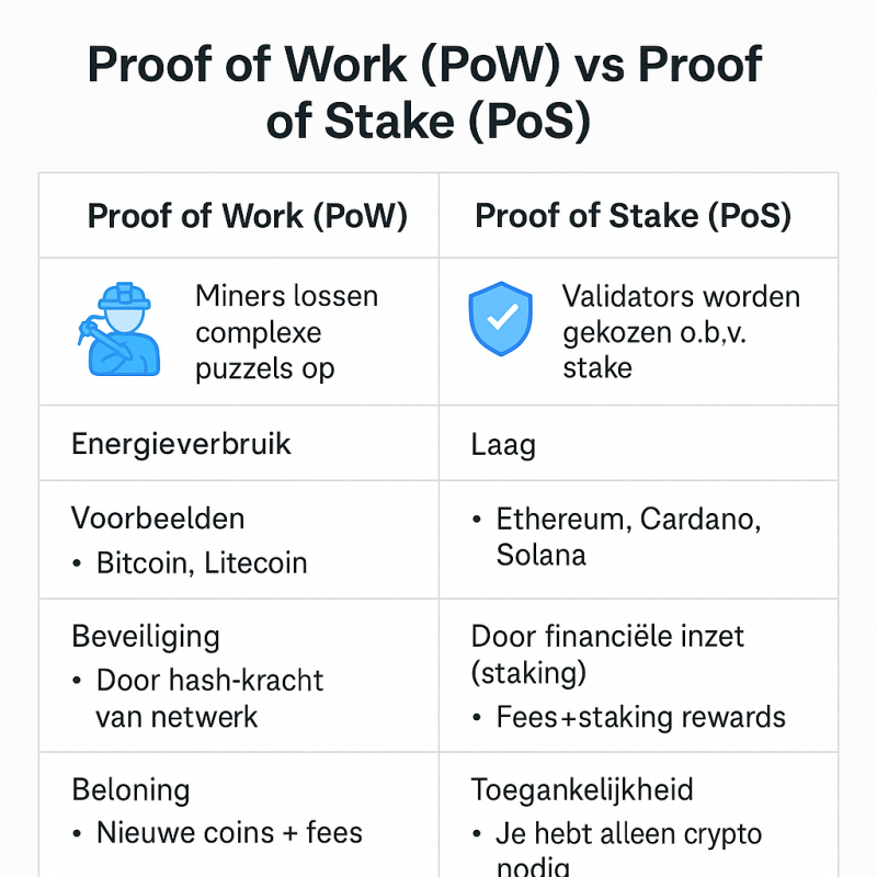 visualisatie PoS en PoW