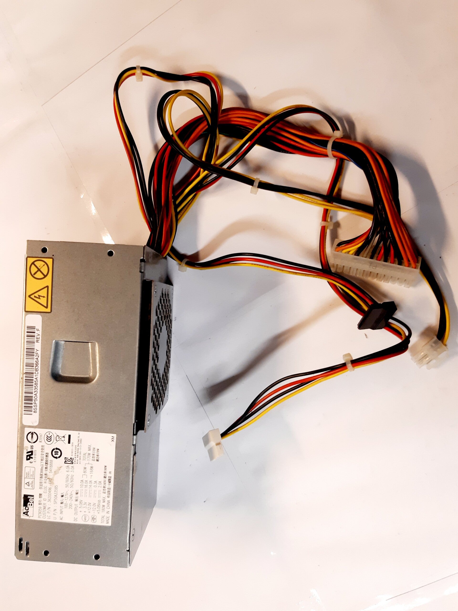 Alimentation ACBEL PC9059 36200496 54Y8888 180W