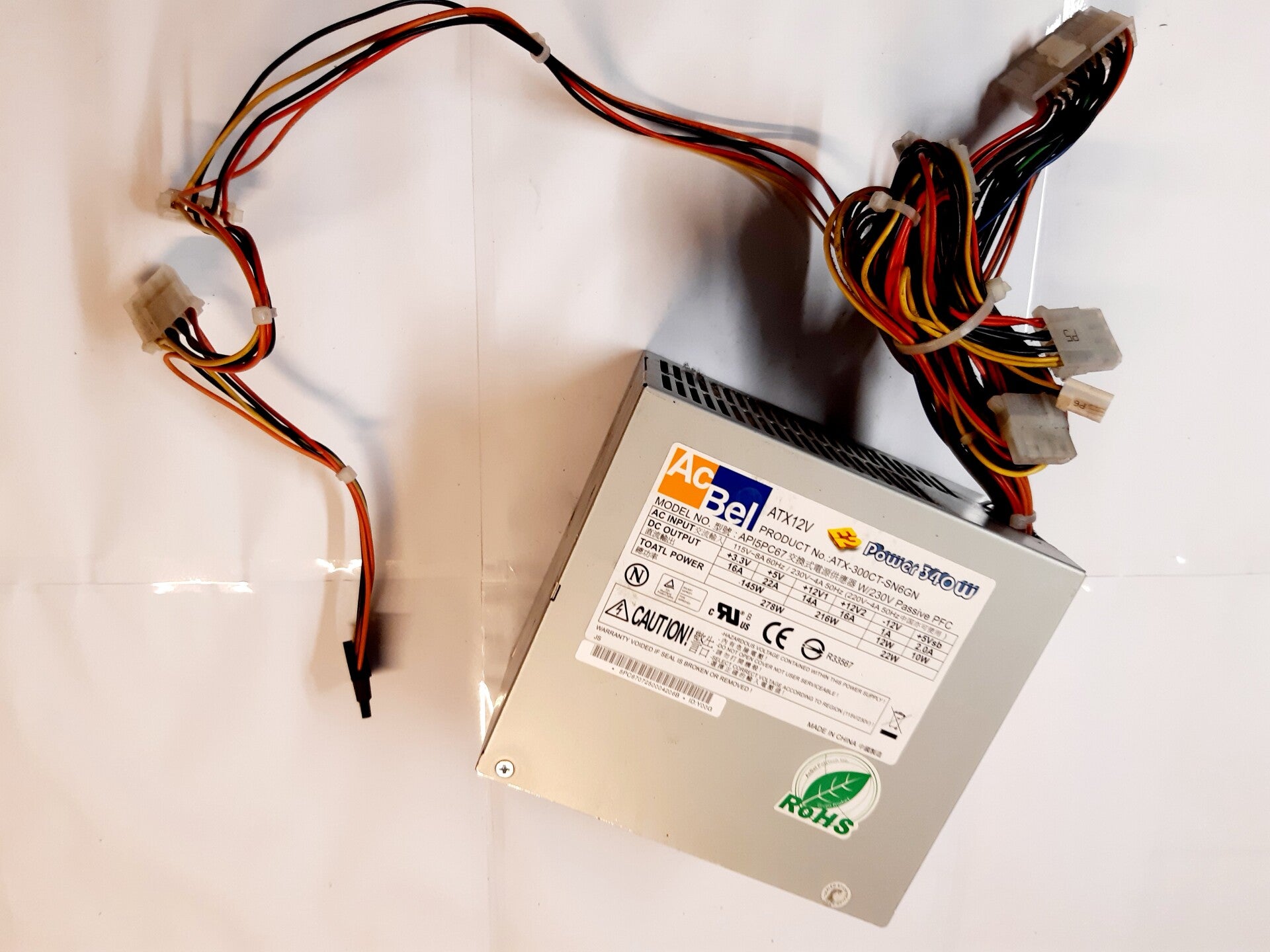 Alimentation ACBEL ATX-300CT-SN6GN 300W