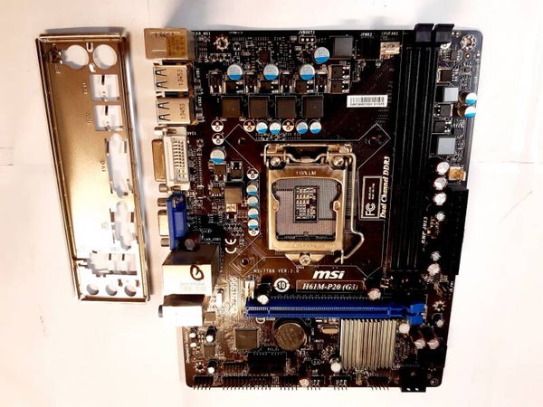 Carte mere MSI H61M-P20 (G3) MS-7788 socket 1155