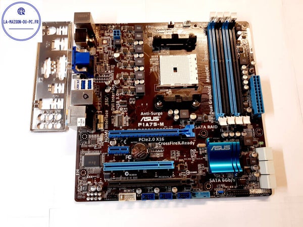 Carte mere ASUS F1A75-M REV 1.03 socket FM1