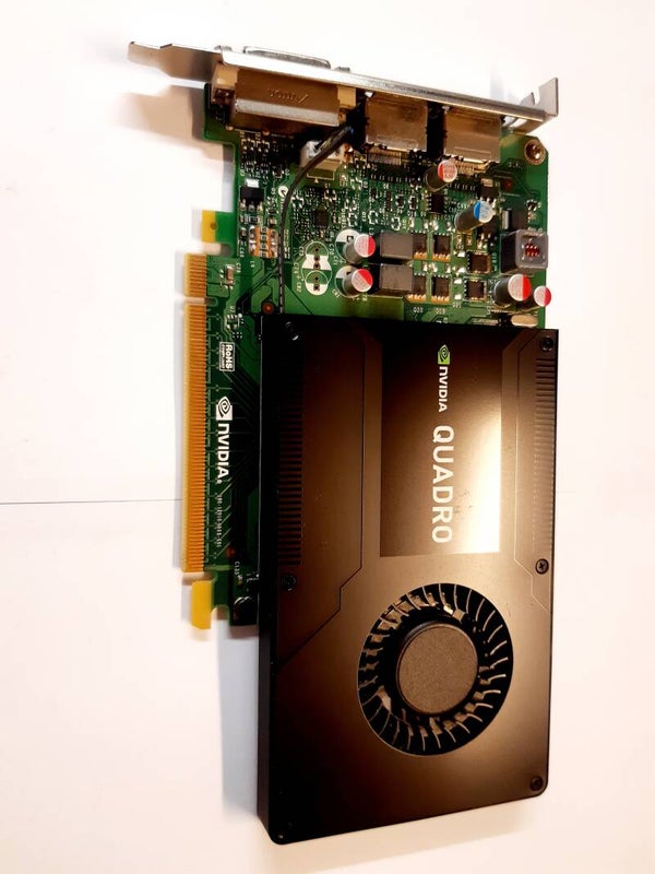 Carte graphique NVIDIA quadro K2200 HP 764899-001 765148-001 4GB DDR5 DVI DUAL DP