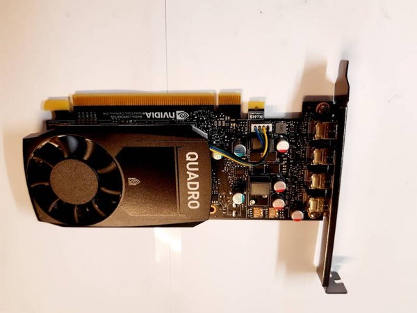 Carte graphique NVIDIA quadro P600 919986-001 2GB DDR5 4X Mini DP
