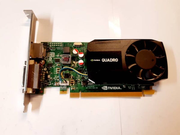 Carte graphique NVIDIA quadro K620 FRU 00FC809 2GB DDR3 DVI DP