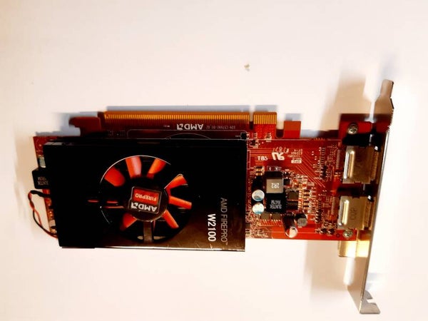 Carte graphique DELL CN-0Y5FR3 AMD FIREPRO W2100 2GB DUAL DP
