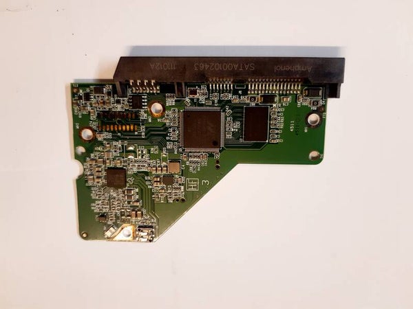 PCB 103534 2060-771824-005 REV P1 WESTERN WD7500AZRX-00A8LB0 771824