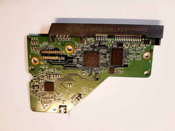 PCB 103634 2060-800039-001 REV P1 WESTERN WD5000AZLX-07K2TA0 800039