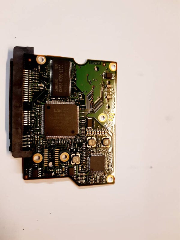 PCB 103778 100535704 REV C SEAGATE ST3500413AS 9YP142-543 JC66 12313 SU 0B07168