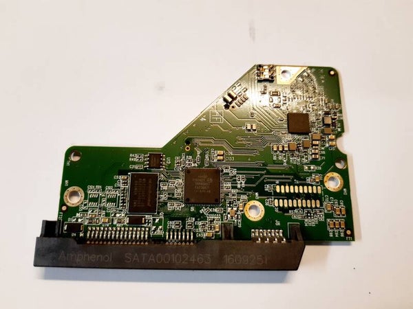 PCB 103790 2060-800039-001 REV P1 WESTERN WD5000AZLX-60K2TA0 01.01A01 800039