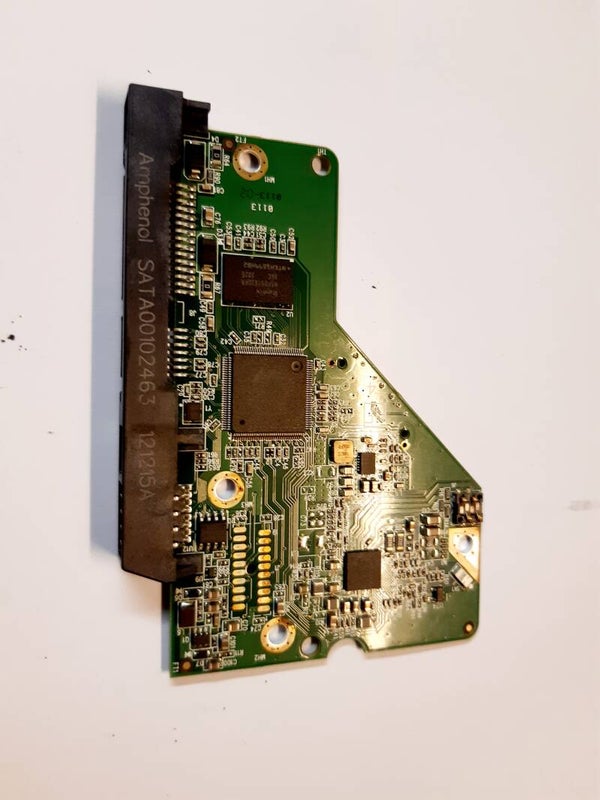 PCB 103878 2060-771824-008 REV P1 WESTERN WD5000AZRX-00A8LB0 771824