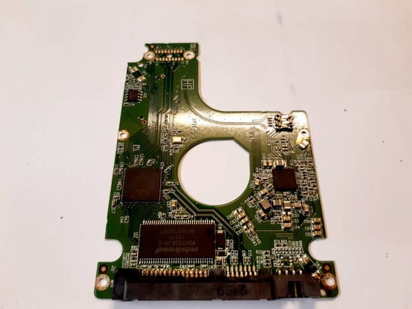 PCB 201752 2060-800018-001 REV P1 WESTERN WD5000LPLX-66ZNTT1 FW 02.01A02