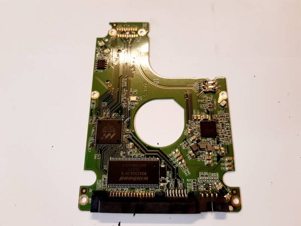 PCB 201755 2060-800018-001 REV P1 WESTERN WD5000LPLX-66ZNTT1 FW 02.01A02