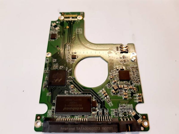PCB 201756 2060-800018-001 REV P1 WESTERN WD5000LPLX-60ZNTT2 FW 05.01A05