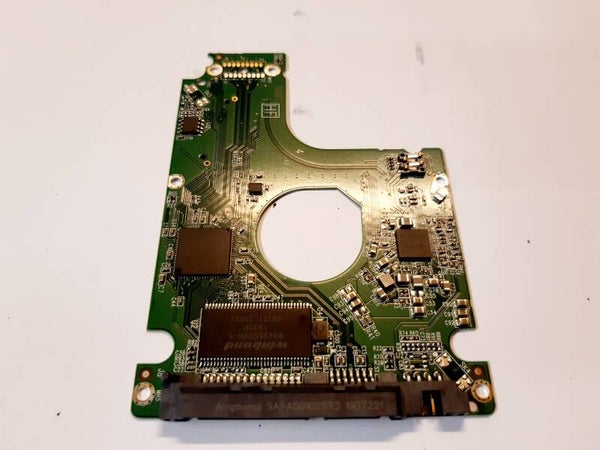 PCB 201758 2060-800018-001 REV P1 WESTERN WD5000LPLX-60ZNTT1 FW 05.01A05