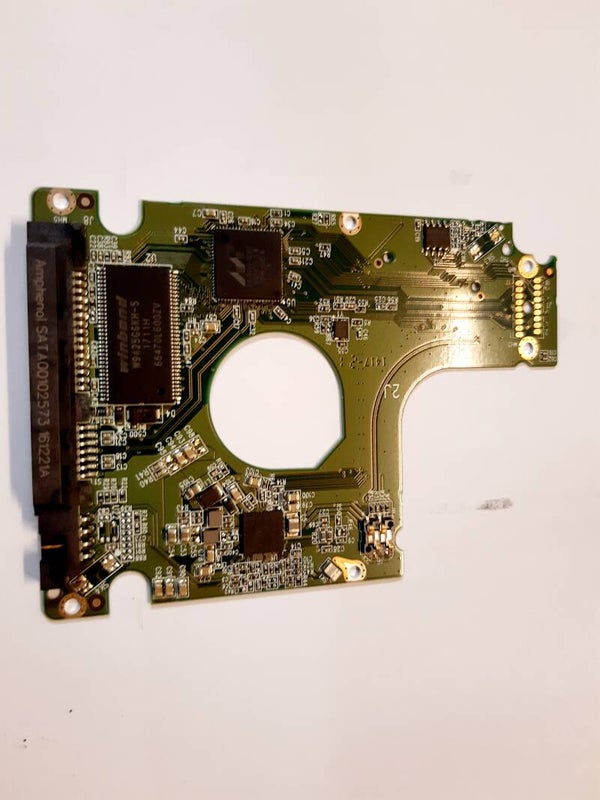 PCB 201765 2060-800018-001 REV P1 WESTERN WD5000LPX-08ZNTT0 FW 04.01A04