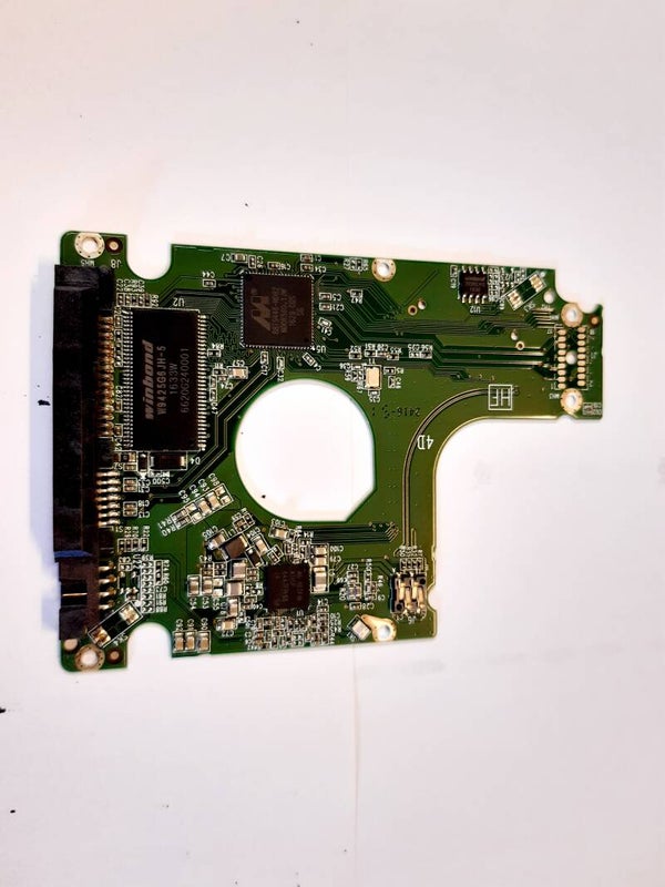 PCB 201810 2060-800018-001 REV P1 WESTERN WD5000LPLX-66ZNTT1 FW 02.01A02
