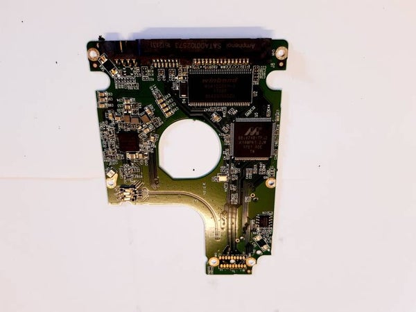 PCB 201813 2060-800025-001 REV P2 WESTERN WD5000LPCX-60VHAT0 01.01A01 726835-002