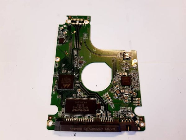 PCB 201819 2060-800018-001 REV P1 WESTERN WD5000LPLX-60ZNTT2 FW 05.01A05