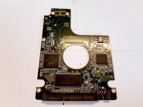 PCB 201851 2060-771629-006 REV A WESTERN WD5000BPKX-75HPJT0 T0 DCM HBOTJAN DCX