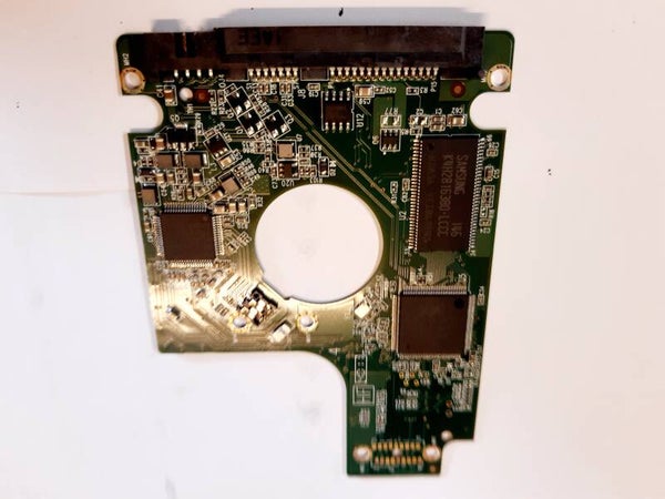 PCB 201855 2060-771820-000 REV A WESTERN WD3200BPVT-80JJ5T0 DCM HHMTJHB DCX