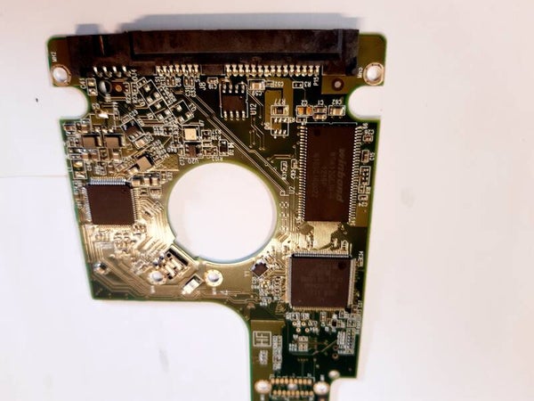 PCB 201856 2060-771820-000 REV A WESTERN WD3200BPVT-75JJ5T0 T0 DCM HHMTJHK DCX