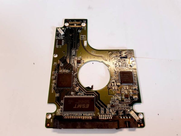 PCB 201858 2060-771960-000 REV A WESTERN WD10JPVX-22JC3T0 DCM HBJT2BB DCX