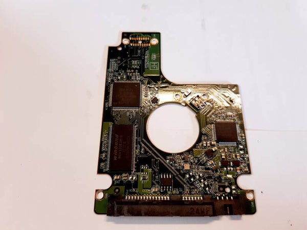 PCB 201862 2060-771820-000 REV A WESTERN WD3200BPVT-75JJ5T0 T0 DCM HHMTJHK DCX