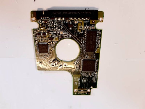 PCB 201864 2060-771820-000 REV A WESTERN WD3200BPVT-75JJ5T0 T0 DCM SHMTJAB DCX