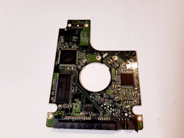 PCB 201875 2060-771820-000 REV A WESTERN WD3200BPVT-75JJ5T0 T0 DCM SHMTJAB DCX