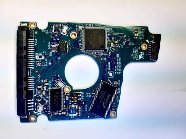 PCB 201952 G003235C A5A003235010 B TOSHIBA MQ01ACF050 AAH AA11/AV0A2C FW AV0A2C