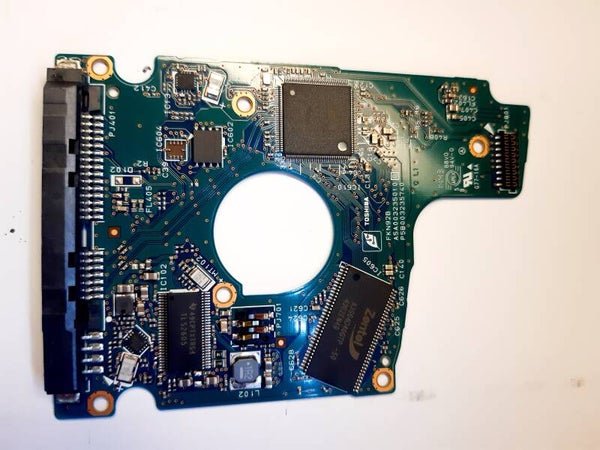 PCB 201982 G003235C A5A003235010 B TOSHIBA MQ01ABF050 AAD AB00/AMOP1D FW AMOP1D