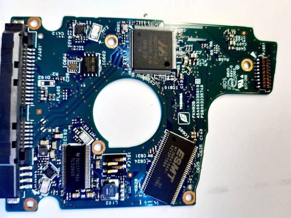 PCB 201986 G003235C A5A003235010 B TOSHIBA MQ01ABF050 AAT AC31/AMOP6M FW AMOP6M