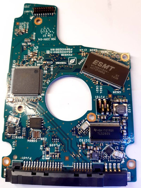 PCB 202007 G003235C A5A003235010 B TOSHIBA MQ01ABF050 AAT AB20/AM0P3M FW AM0P3M