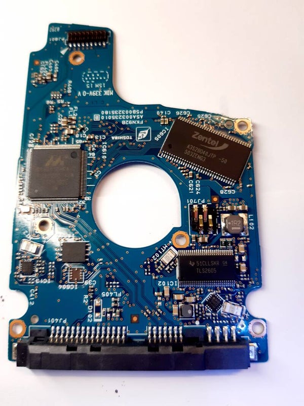 PCB 202012 G003235C A5A003235010 B TOSHIBA MQ01ACF032 AAH AA00/AV001C FW AV001C