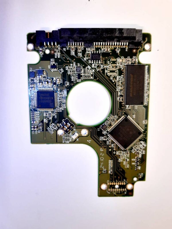 PCB 202062 2060-771672-004 REV A WESTERN WD2500BEVT-22A23T0 DCM HHMTJHB DCX