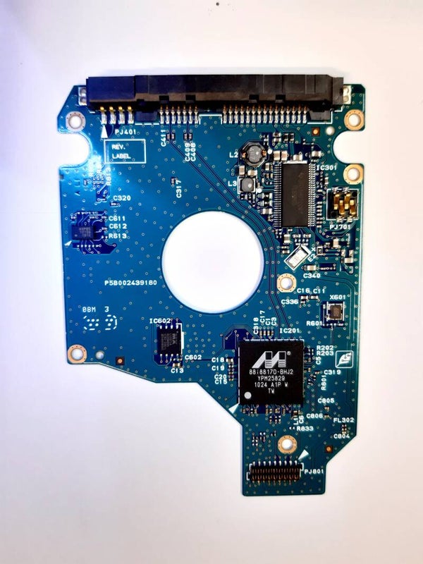 PCB 202071 G002439-0A P5B002439180 TOSHIBA MK2555GSXF PN HDD2H74 FW EC.A Site