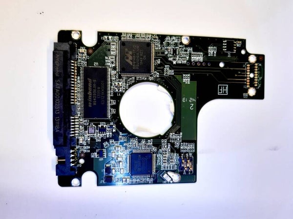 PCB 202081 2060-771629-006 REV A WESTERN WD7500BPKX-75HPJT0 DCM EBOTJAN DCX