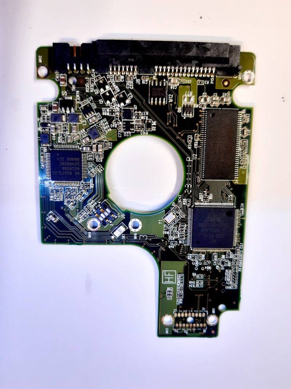 PCB 202088 2060-771820-000 REV P1 WESTERN WD7500BPVT-22HXZT3 DCM EBCTJCN DCX