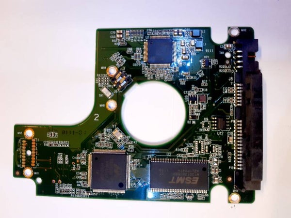 PCB 202104 2060-771692-005 REV A WESTERN WD3200BEKT-75PVMTO DCM HHCTJABB DCX