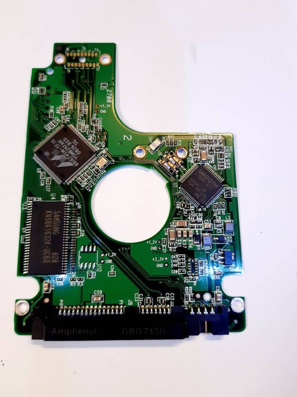 PCB 202150 2060-701499-000 REV A WESTERN WD2500BEVS PN WD2500BEVS-22ZCT0 Site TH