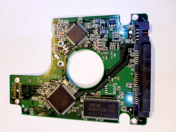 PCB 202155 2060-701499-005 REV P1 WESTERN WD2500BEVT PN 497916-003 CT