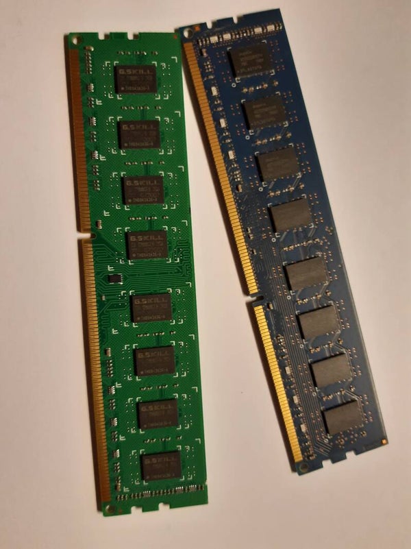 Lot de 2X DDR3 8GB PC3-12800E 1600mhz ECC